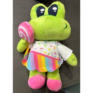 Miko Plush Frog candy shop rainbow stuffed animal